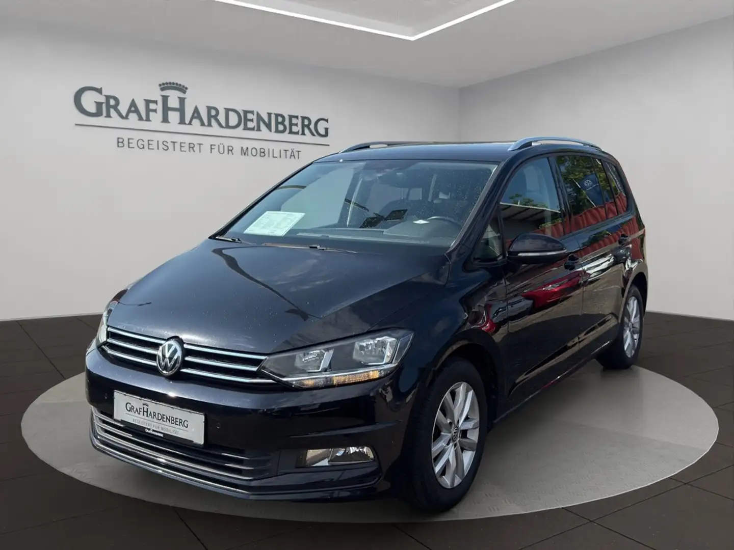 Volkswagen Touran Comfortline 1.4 TSI DSG 7Sitze Navi Zwart - 1