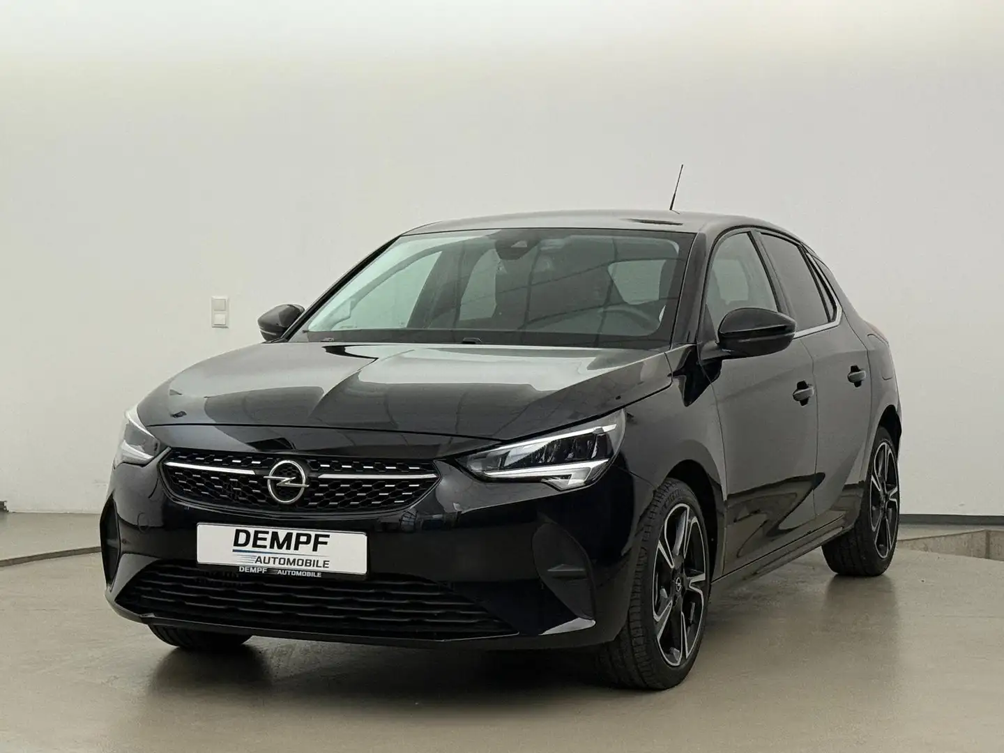 Opel Corsa F Elegance*LED*CarPlay*Teilleder*SHZ*LHZ* Schwarz - 1