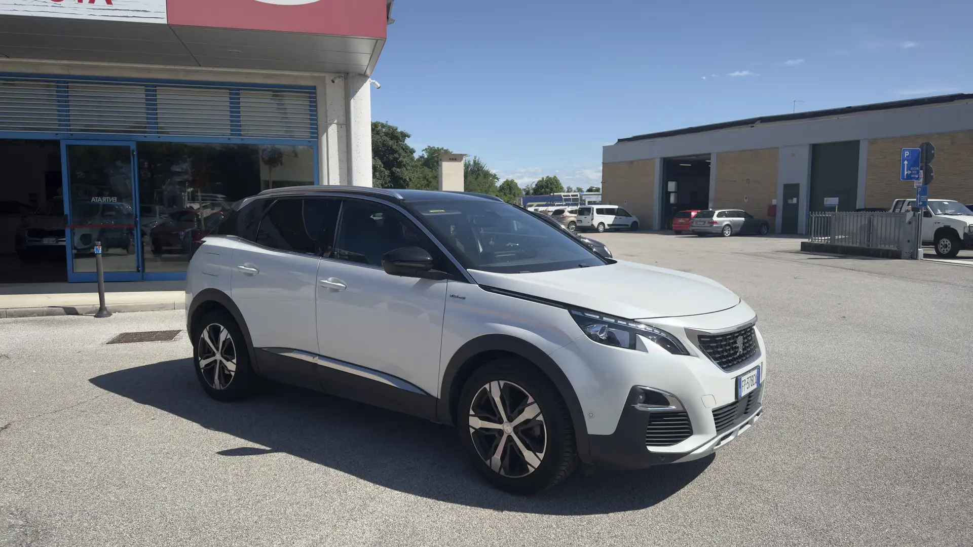 Peugeot 3008 3008 1.5 bluehdi GT Line s Bianco - 2