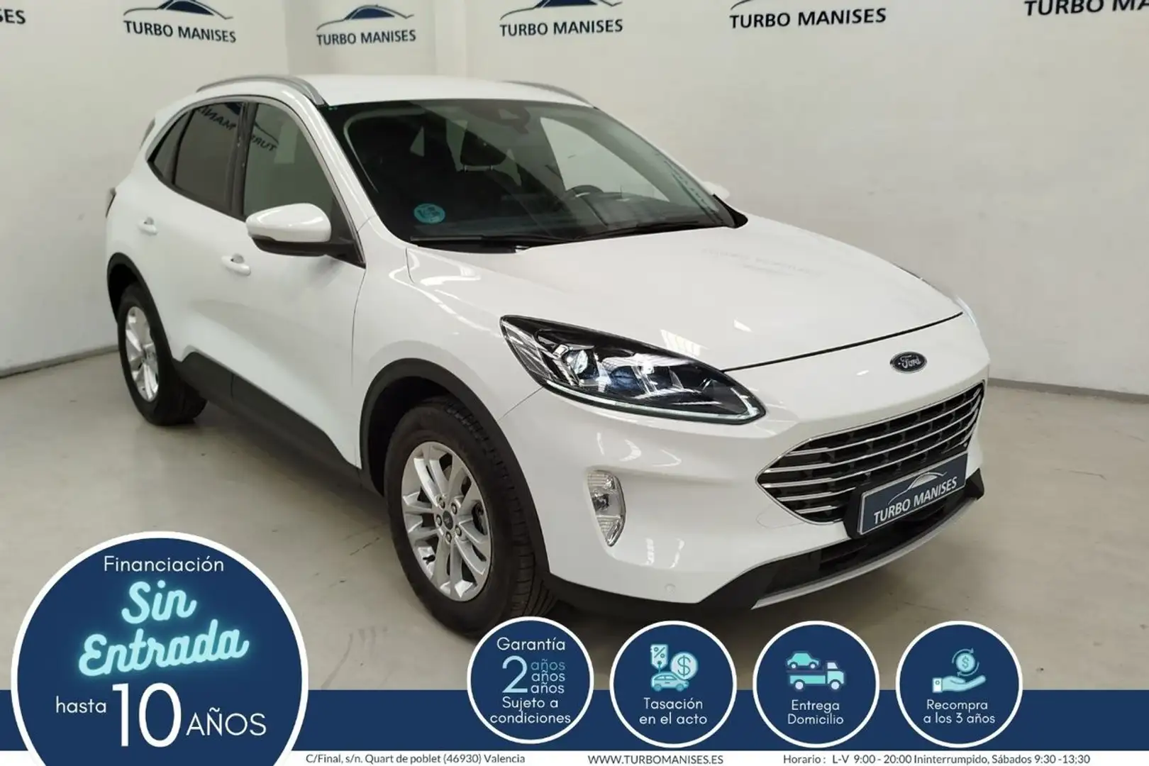 Ford Kuga 1.5TDCi Auto S&S Titanium 4x2 120 Blanc - 1