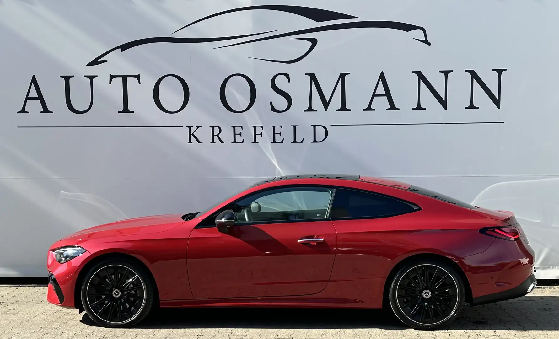 Mercedes-Benz CLE 220 d Coupe 9G-TRONIC Edition AMG Line  PANO Rouge - 2