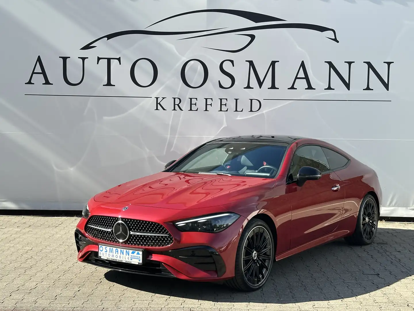 Mercedes-Benz CLE 220 d Coupe 9G-TRONIC Edition AMG Line  PANO Rouge - 1