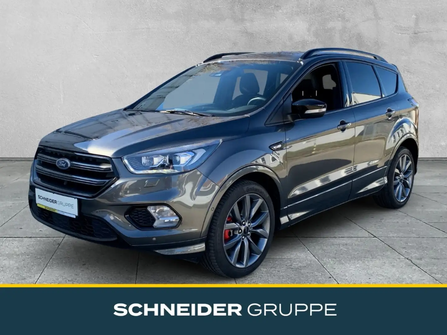 Ford Kuga 2.0 EcoBoost ST-Line ALLRAD+NAVI+PANORAMA Grigio - 1