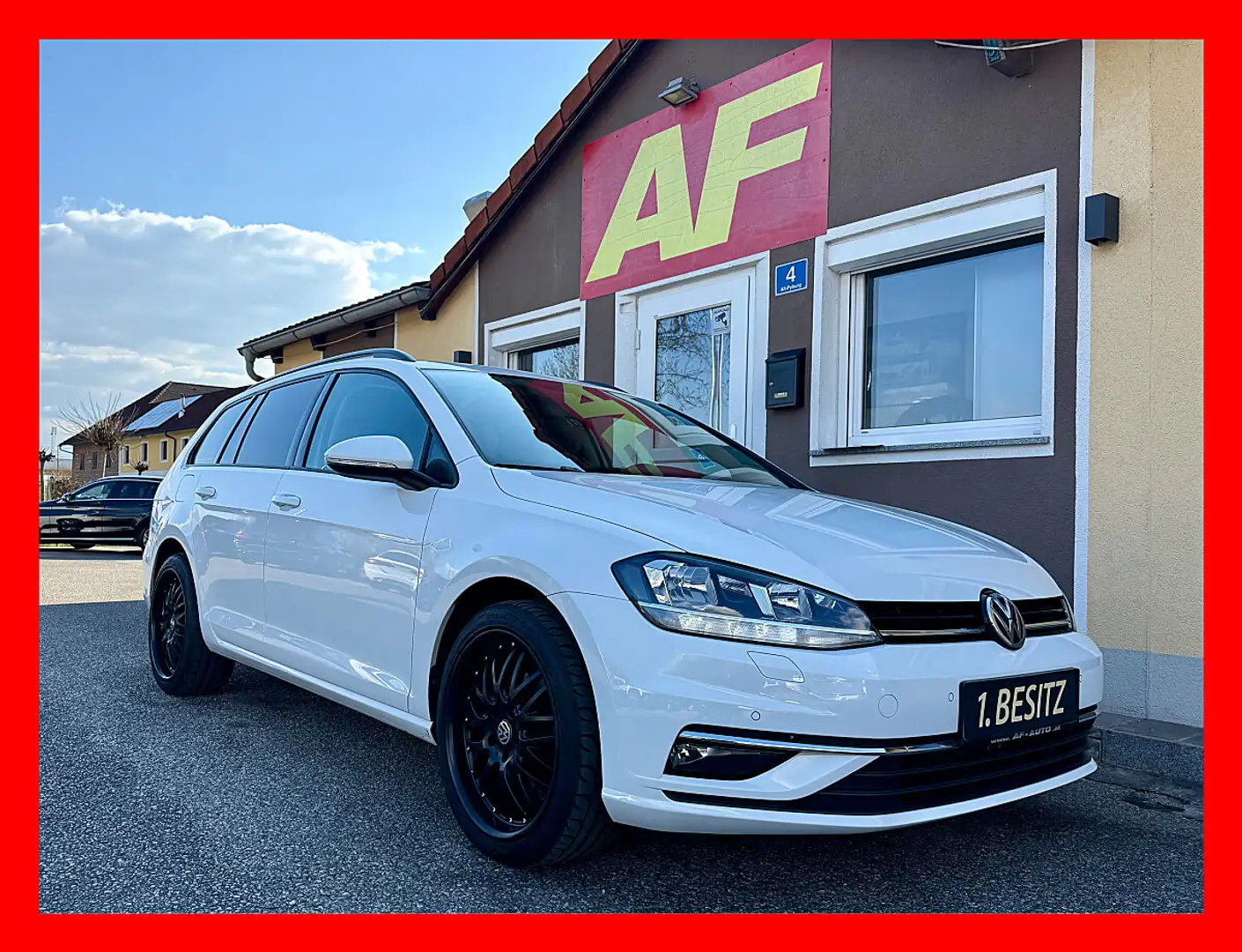 Volkswagen Golf Variant Rabbit 40 1,6 TDI SCR | VIRTUAL | NAVI | PARKPI... Weiß - 1