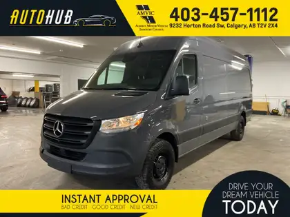 Gray 2021 Mercedes-Benz Sprinter 2500 170 High Roof Crew Van RWD Van 4X2 7-Speed Automatic