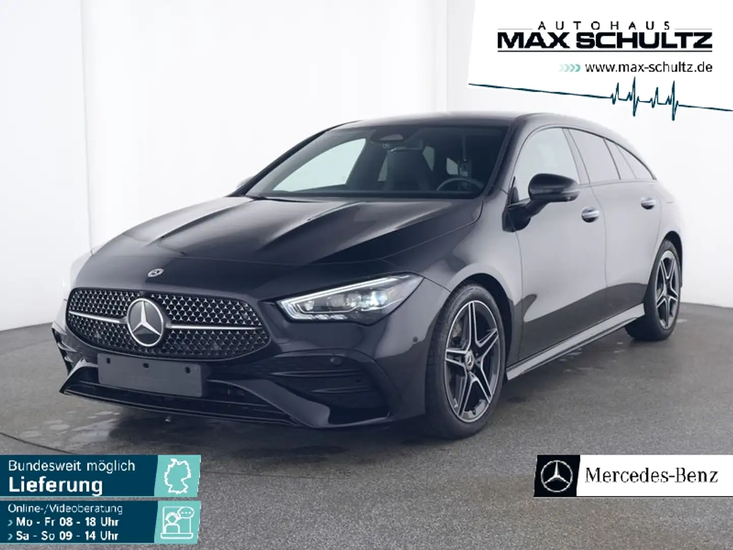 Mercedes-Benz CLA 200 SB AMG*NIGHT*DISTR*AHK*PANO*360°KAM*KEYL Nero - 1