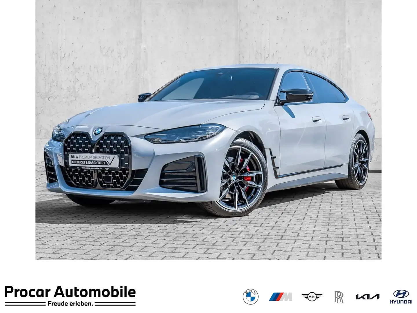 BMW 440 M440i xDrive Gran Coupé M Sport HUD RFK NAVI LM Grau - 1