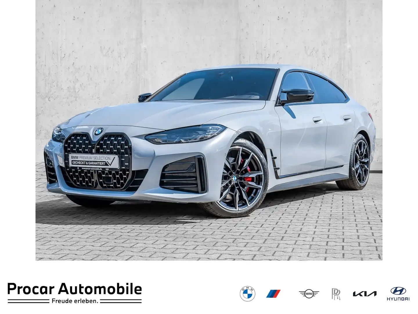 BMW 440 M440i xDrive Gran Coupé M Sport HUD RFK NAVI LM Gris - 1