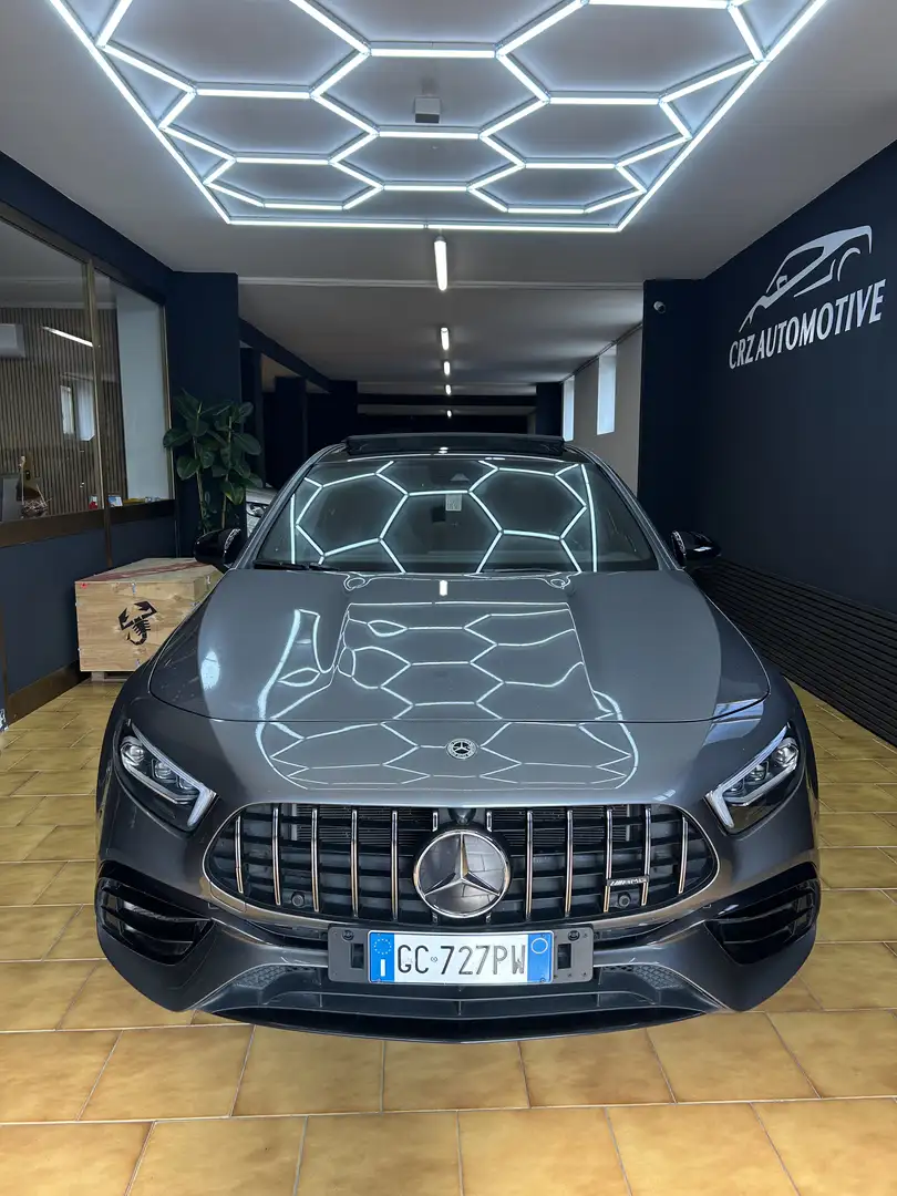 Mercedes-Benz A 45 AMG TETTO-SEDILI ELETTRICI-TELECAMERA Grijs - 2