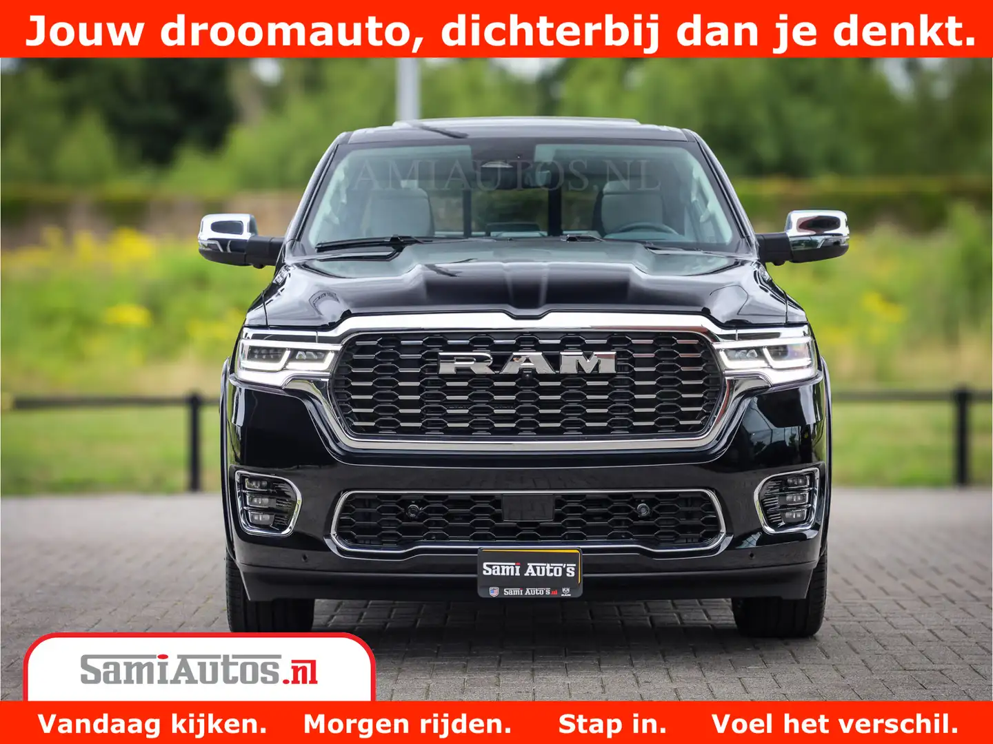 Dodge RAM 1500 Tungsten | De Meest Luxe Pick-Up op de Markt Zwart - 2