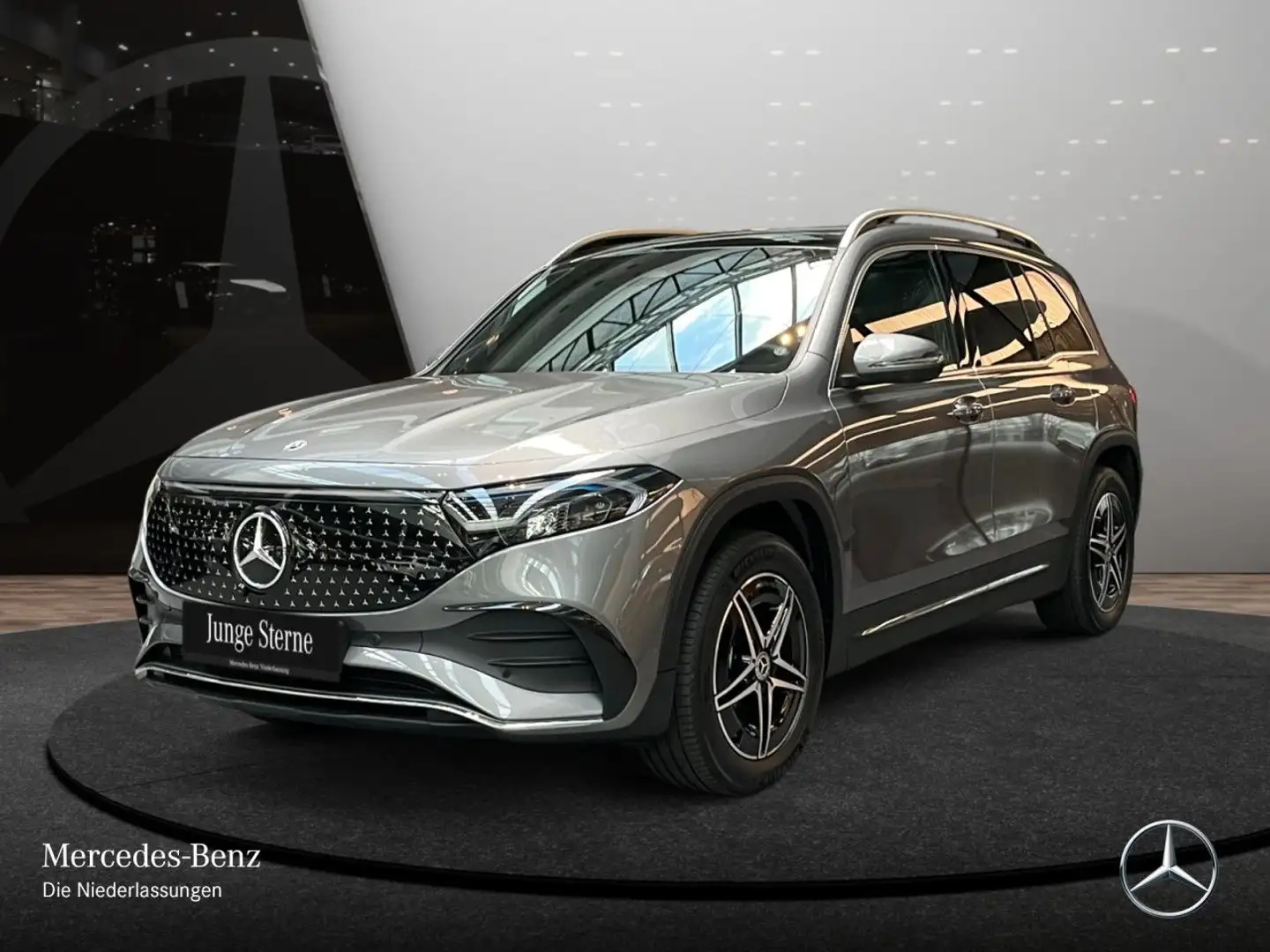 Mercedes-Benz EQB 300 4M AMG+PREMIUM+AHK+PANO+360+MEMORY+HUD Gris - 2