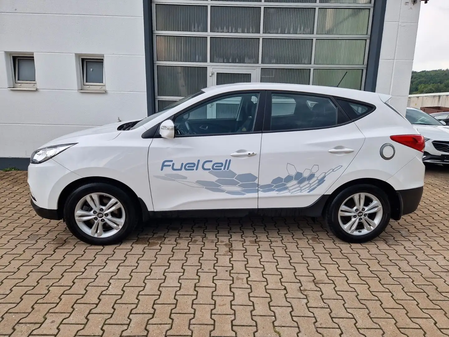 Hyundai iX35 Fuel Cell H2 Wasserstoff! Leder/Voll/Autom. Bílá - 2