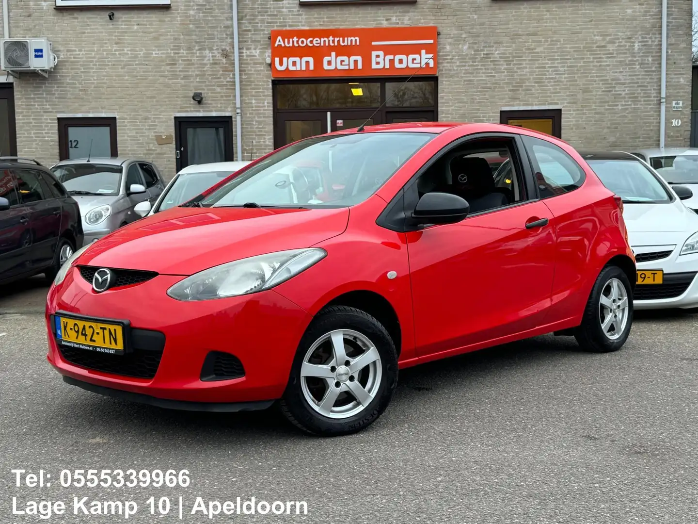 Mazda 2 1.3 S Lmv Multi media radio Rood - 1