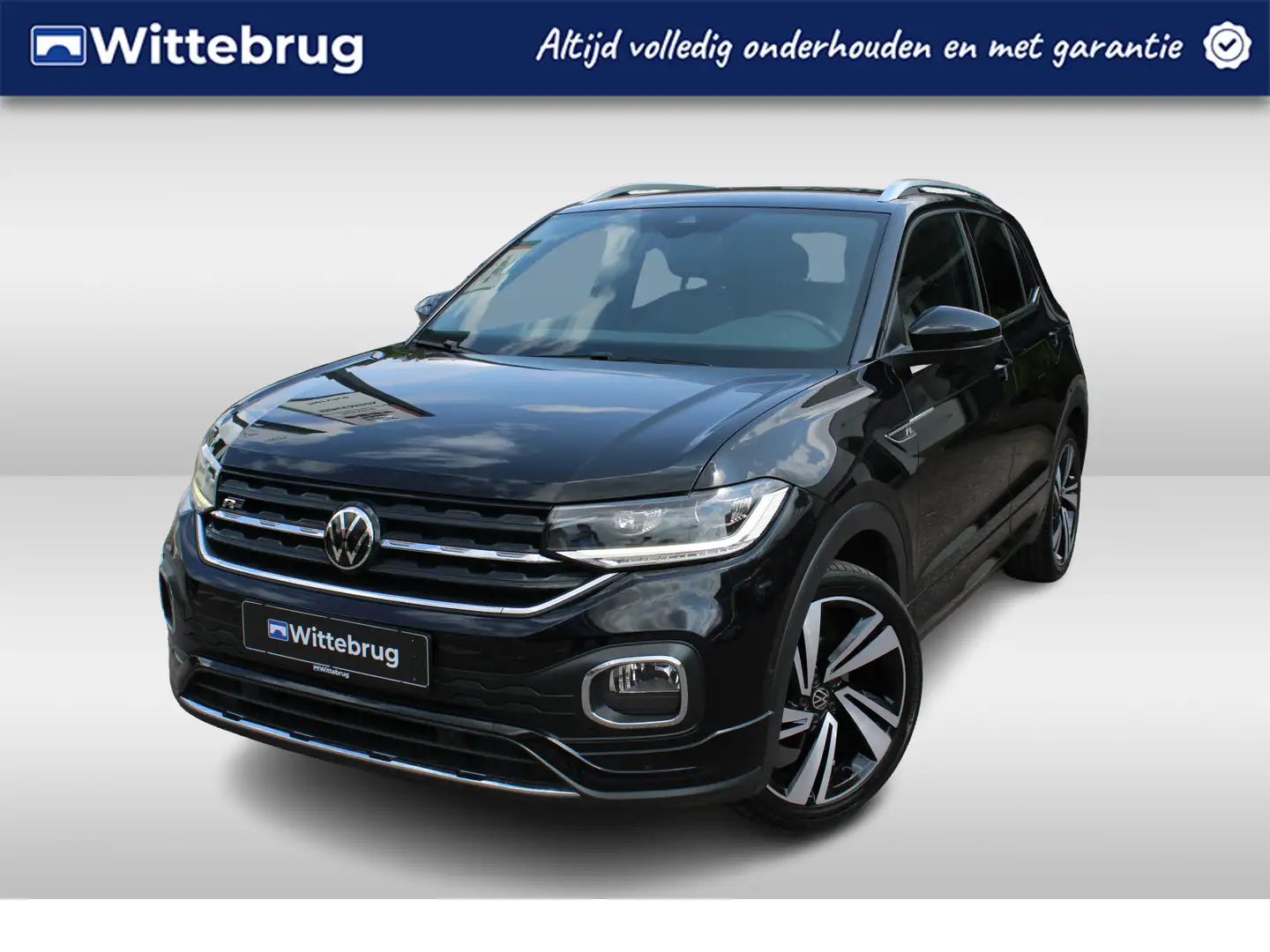 Volkswagen T-Cross 1.5 TSI 150pk R-Line DSG Automaat / LED / Navigati Noir - 1