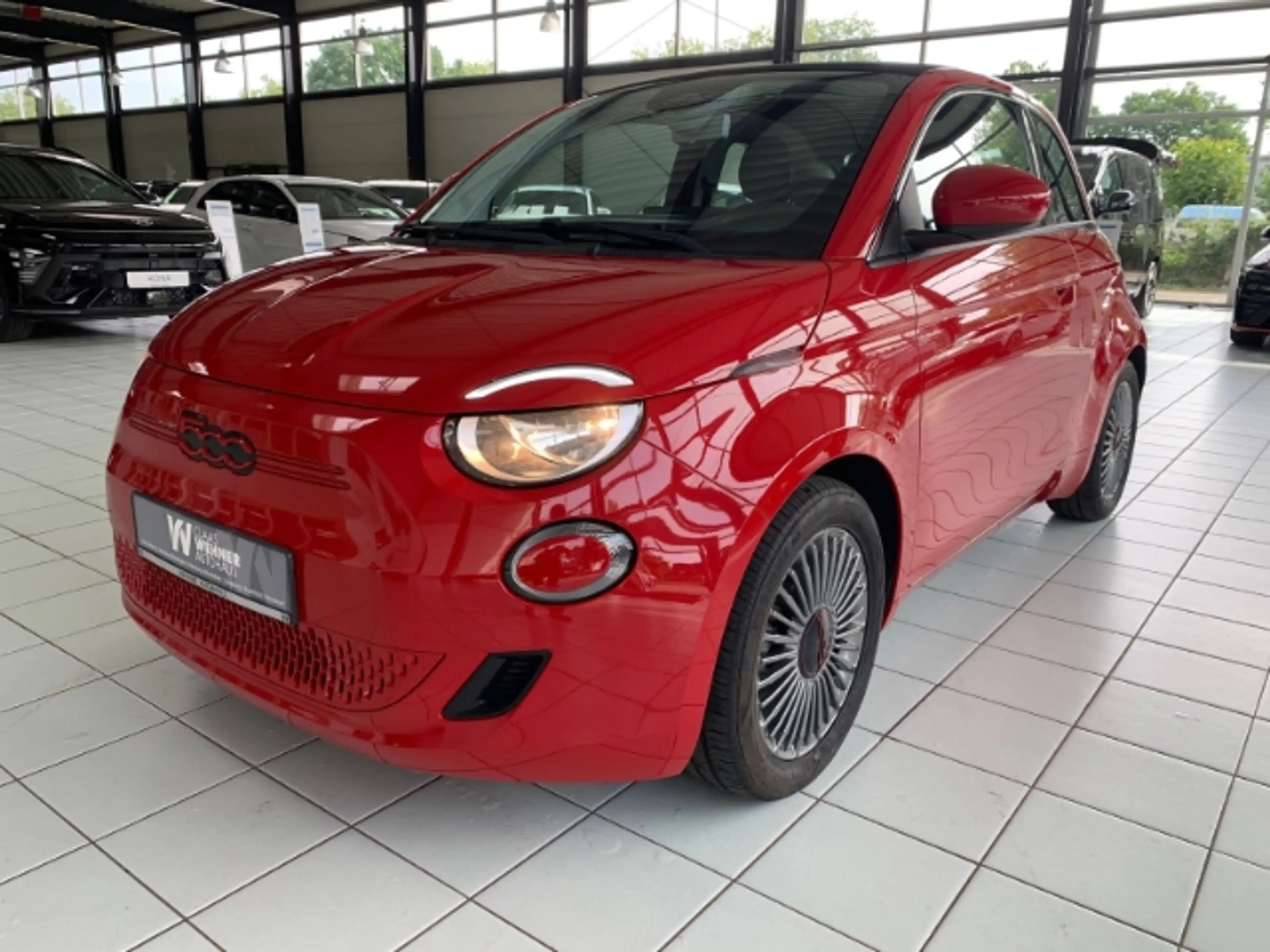 Fiat 500e Red Navi Digitales Cockpit Klimaautom DAB — photo 3