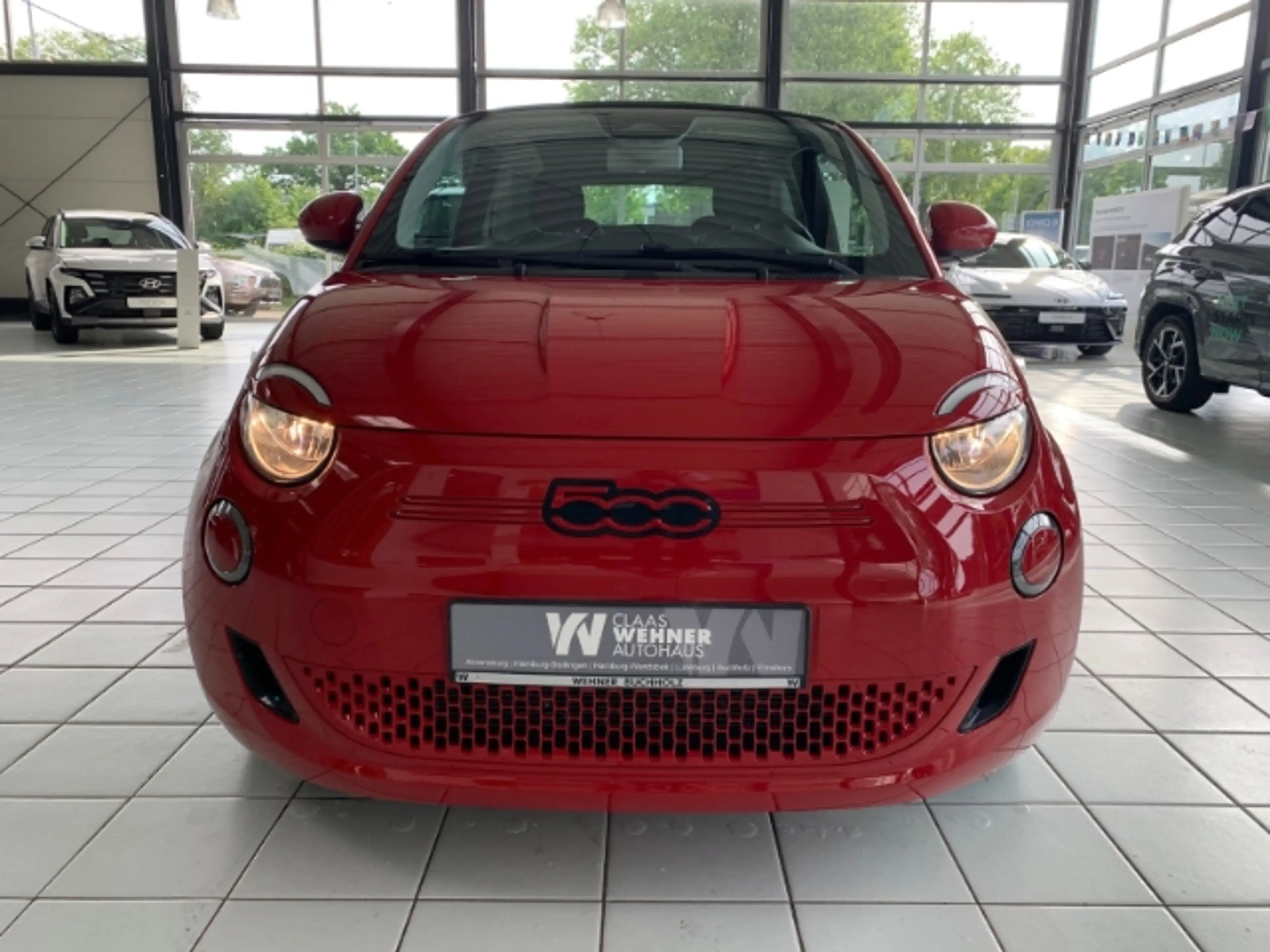 Fiat 500e Red Navi Digitales Cockpit Klimaautom DAB — photo 2