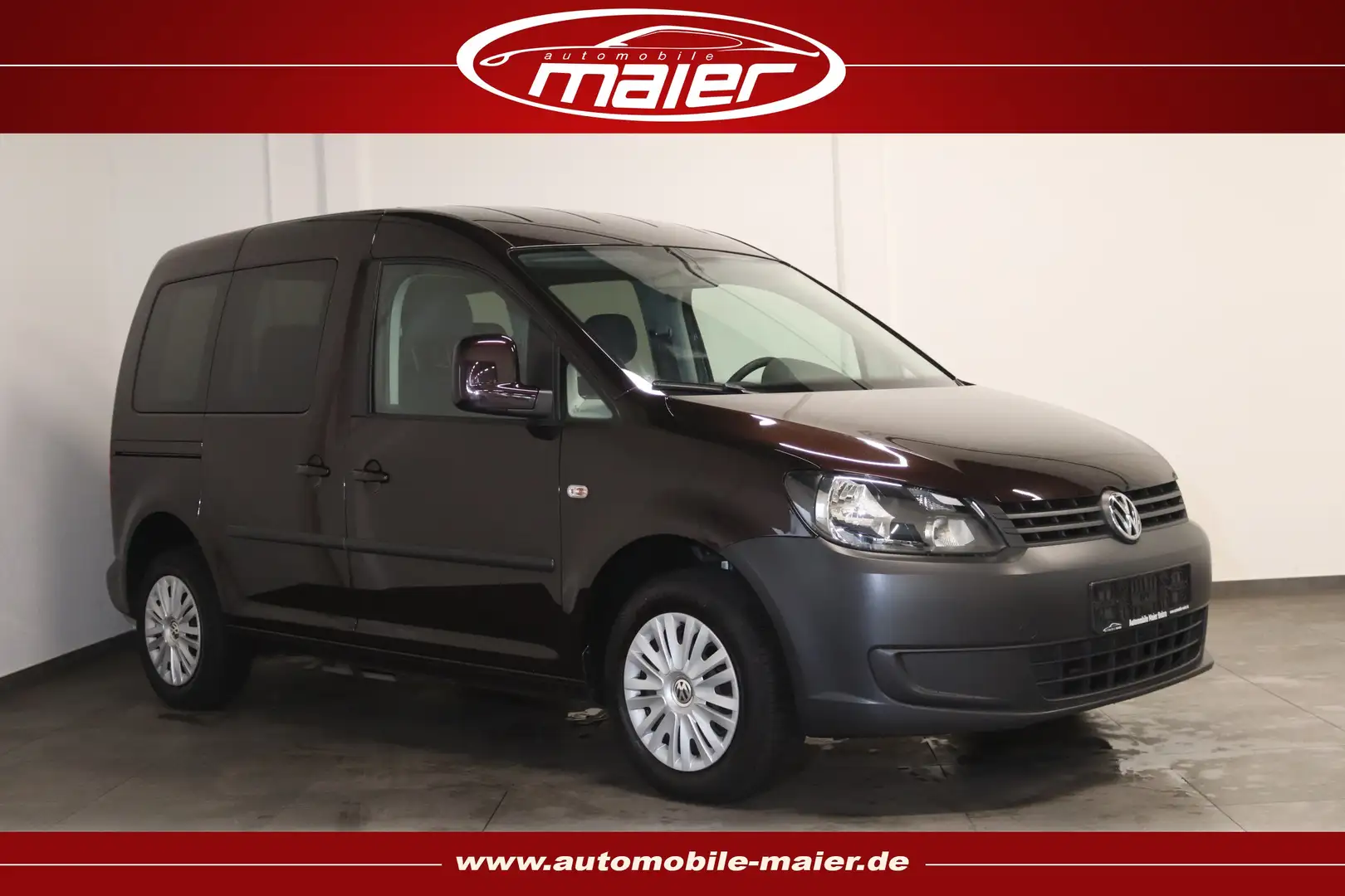 Volkswagen Caddy 1.2 TSI Behindertenumbau-Klima-SHZ-PDC- Schwarz - 1