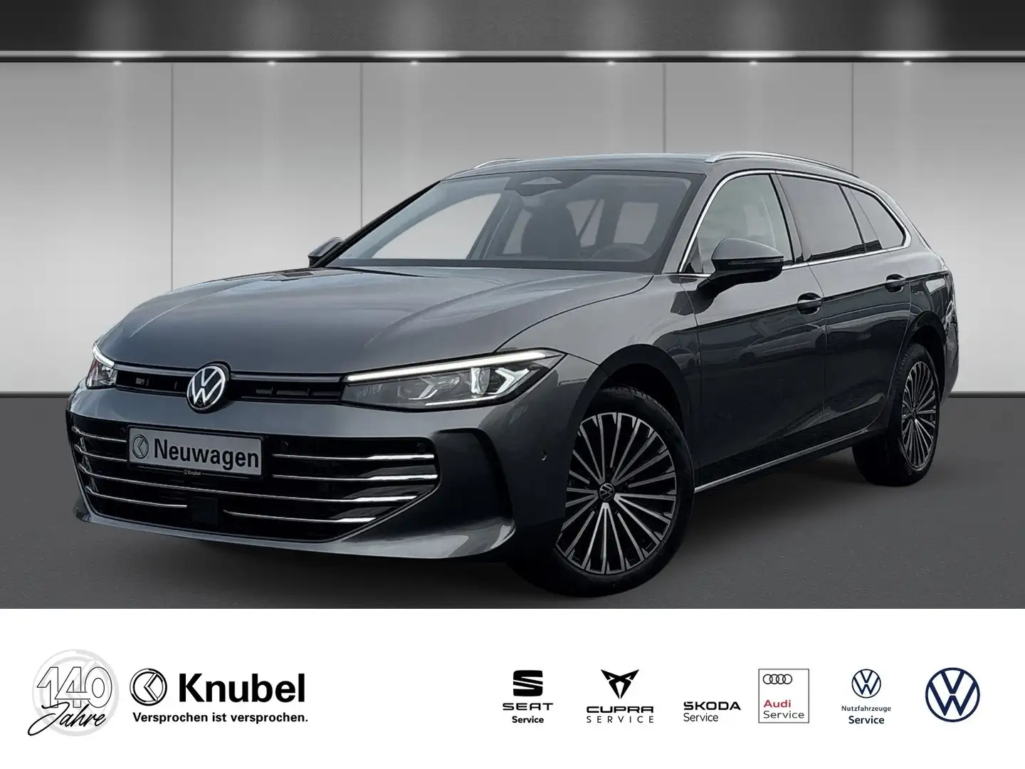 Volkswagen Passat Variant Elegance 2.0 TDI DSG AHK 18" IQ.Light EasyOpen Gris - 1