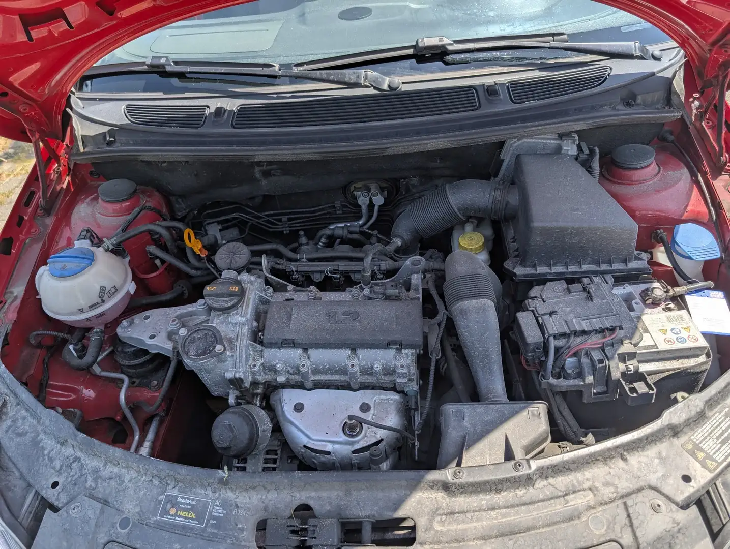 Skoda Fabia Polar Rot - 2