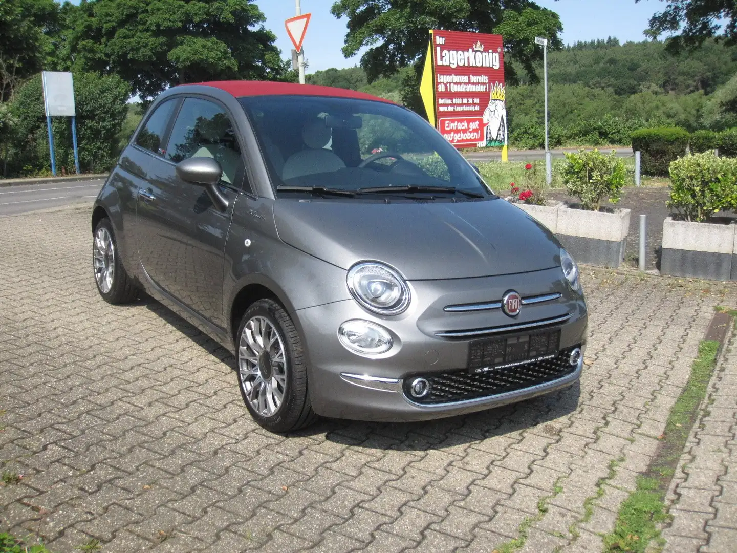 Fiat 500C 500 C 1.0 GSE Hybrid Dolcevita Grau - 1