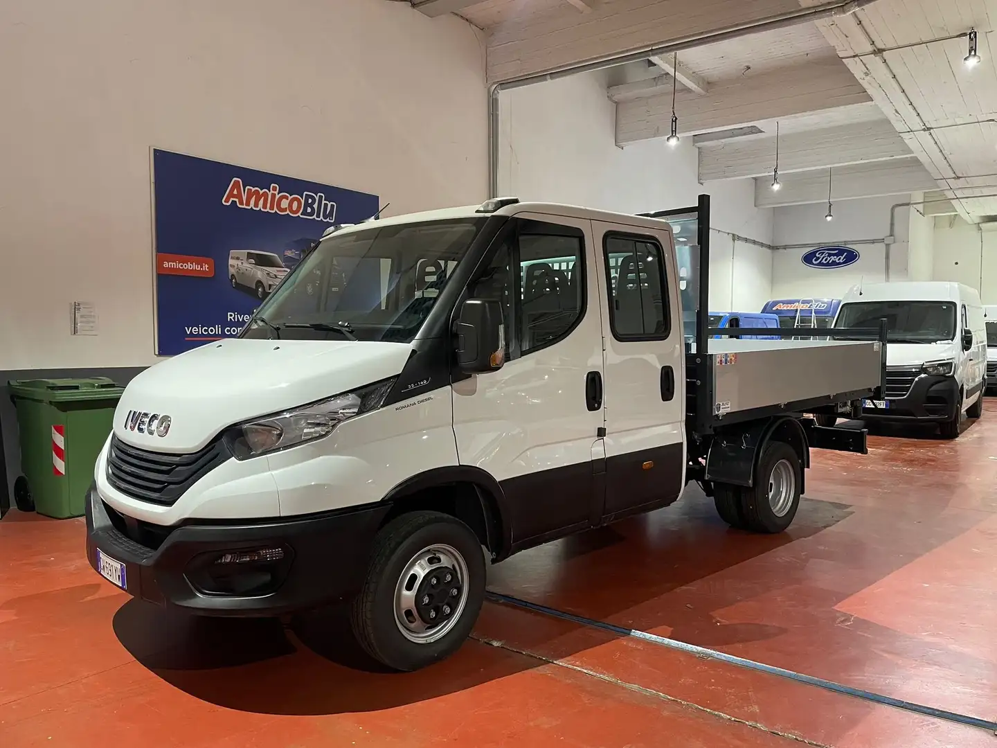 Iveco Daily 35C140 DOPPIA CABINA 7 POSTI NUOVO * IVA ESPOSTA* Bianco - 1