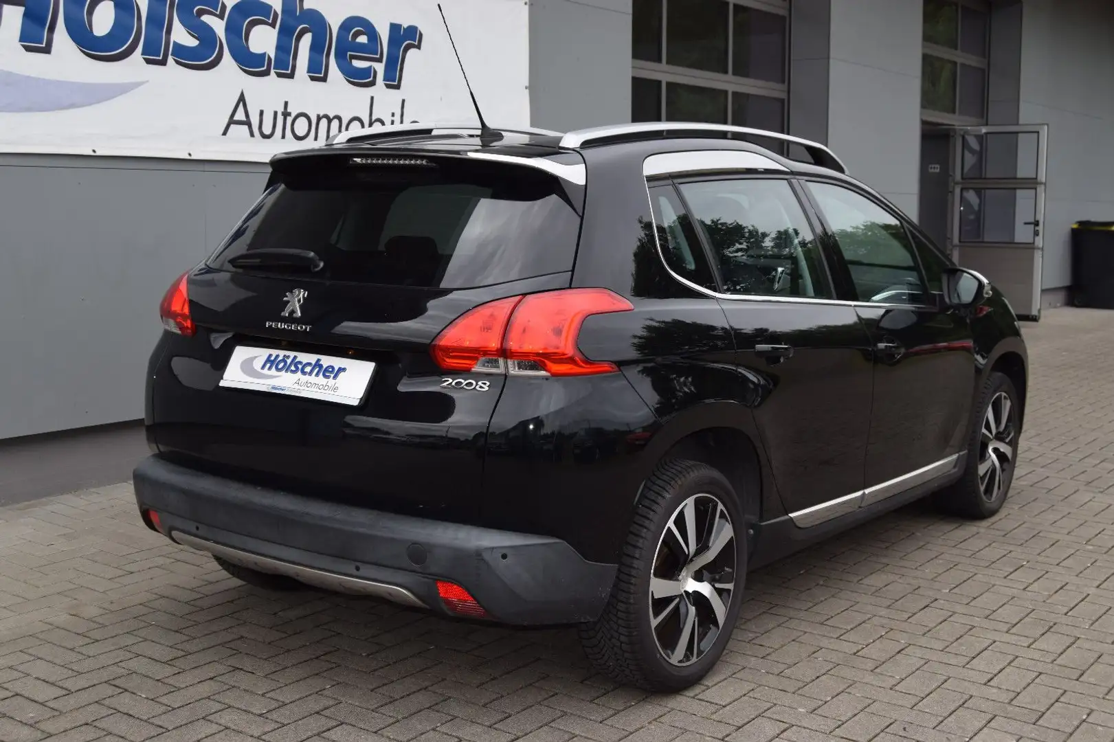 Peugeot 2008 Allure,Navi,Leder,Panoramad,Sitzh,Parks,,,, Schwarz - 2