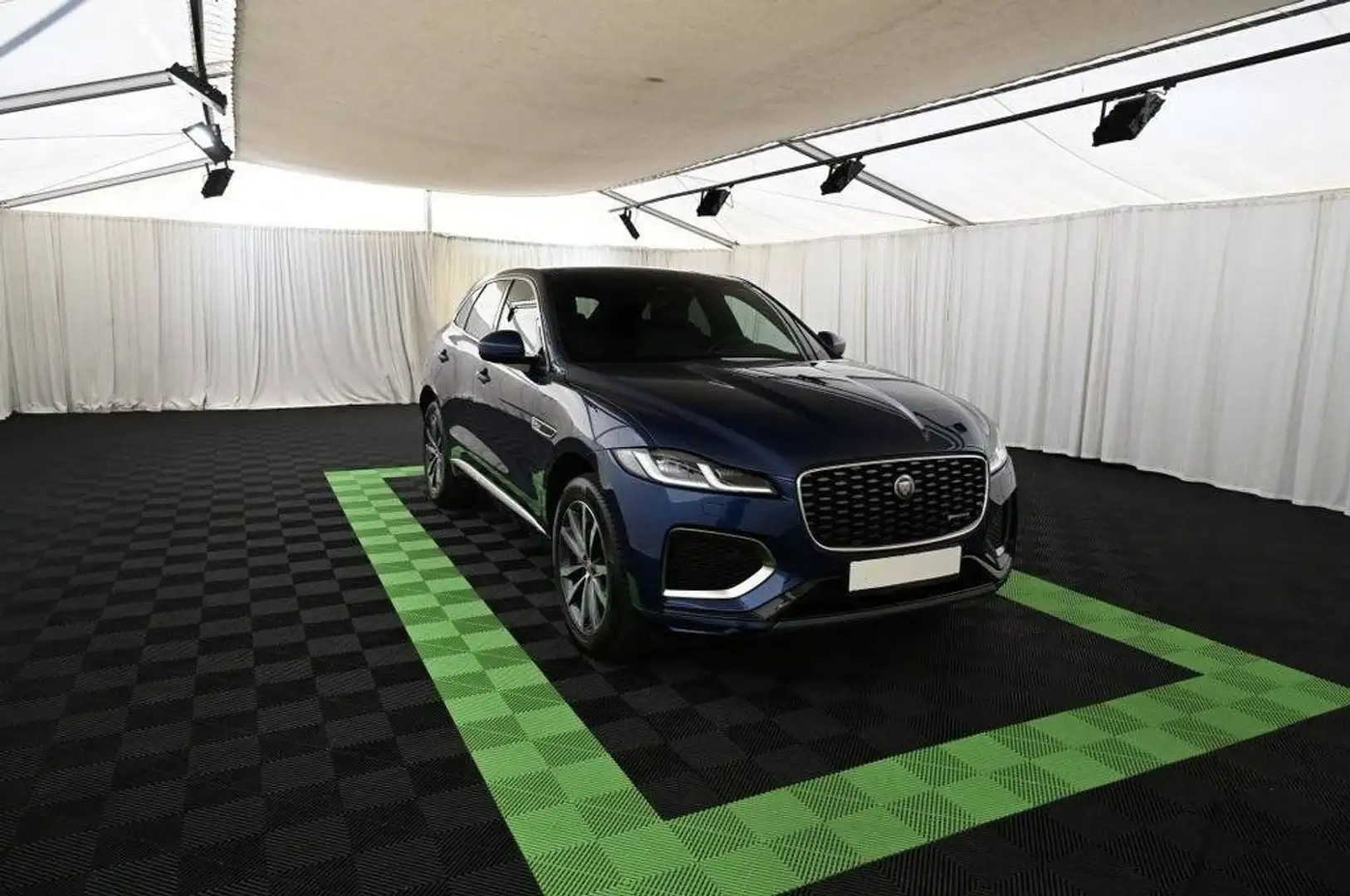 Jaguar F-Pace I (X761) P400e Plug-in-Hybrid R-Dynamic HSE BVA8 A Bleu - 1