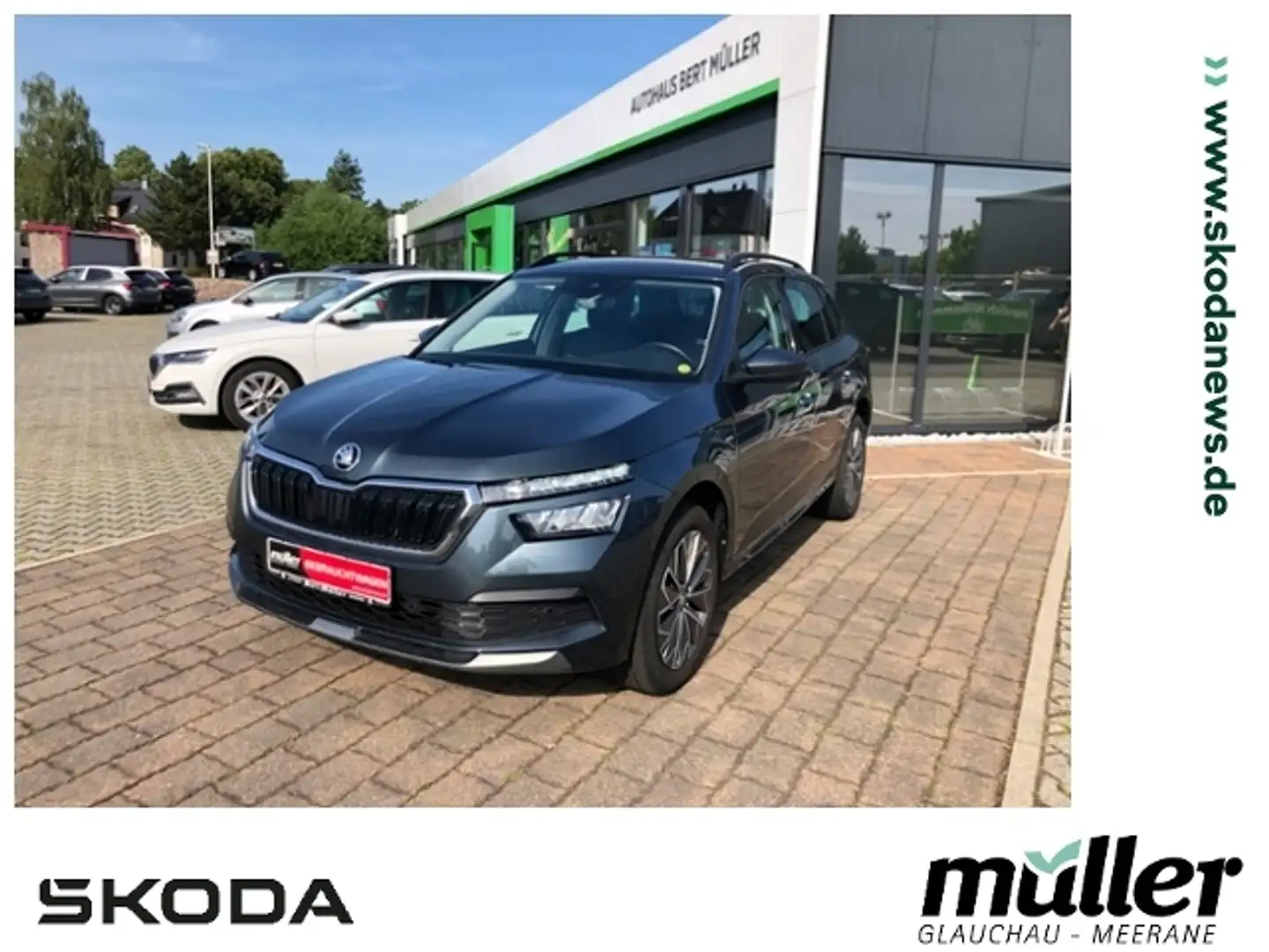 Skoda Kamiq Clever AHZV Navi PDC Kamera Grau - 1