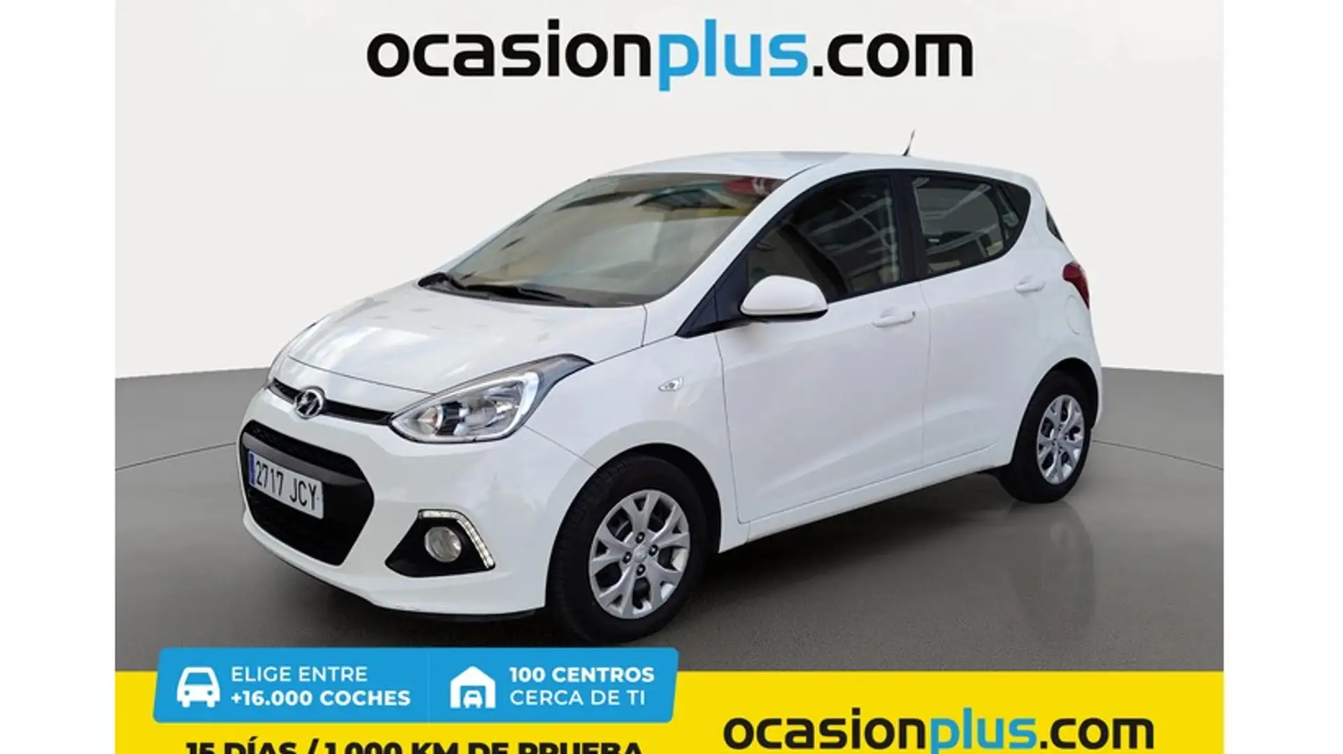 Hyundai i10 1.0 Tecno Blue Blanco - 1