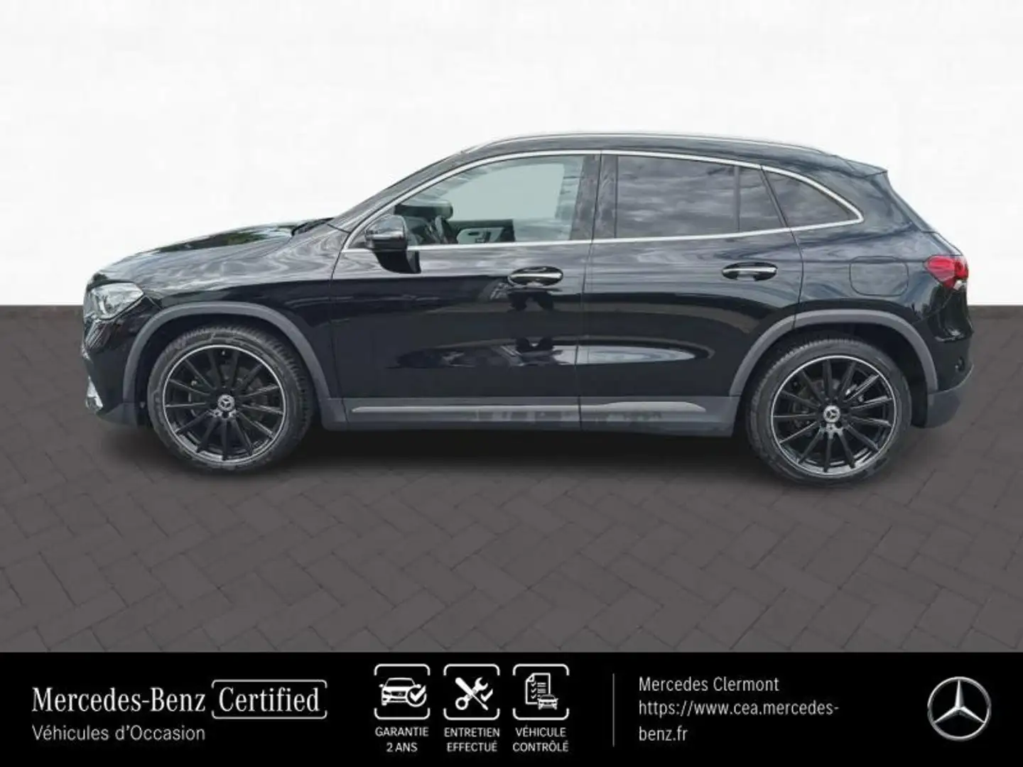 Mercedes-Benz GLA 200 200 163ch AMG Line 7G-DCT Noir - 2