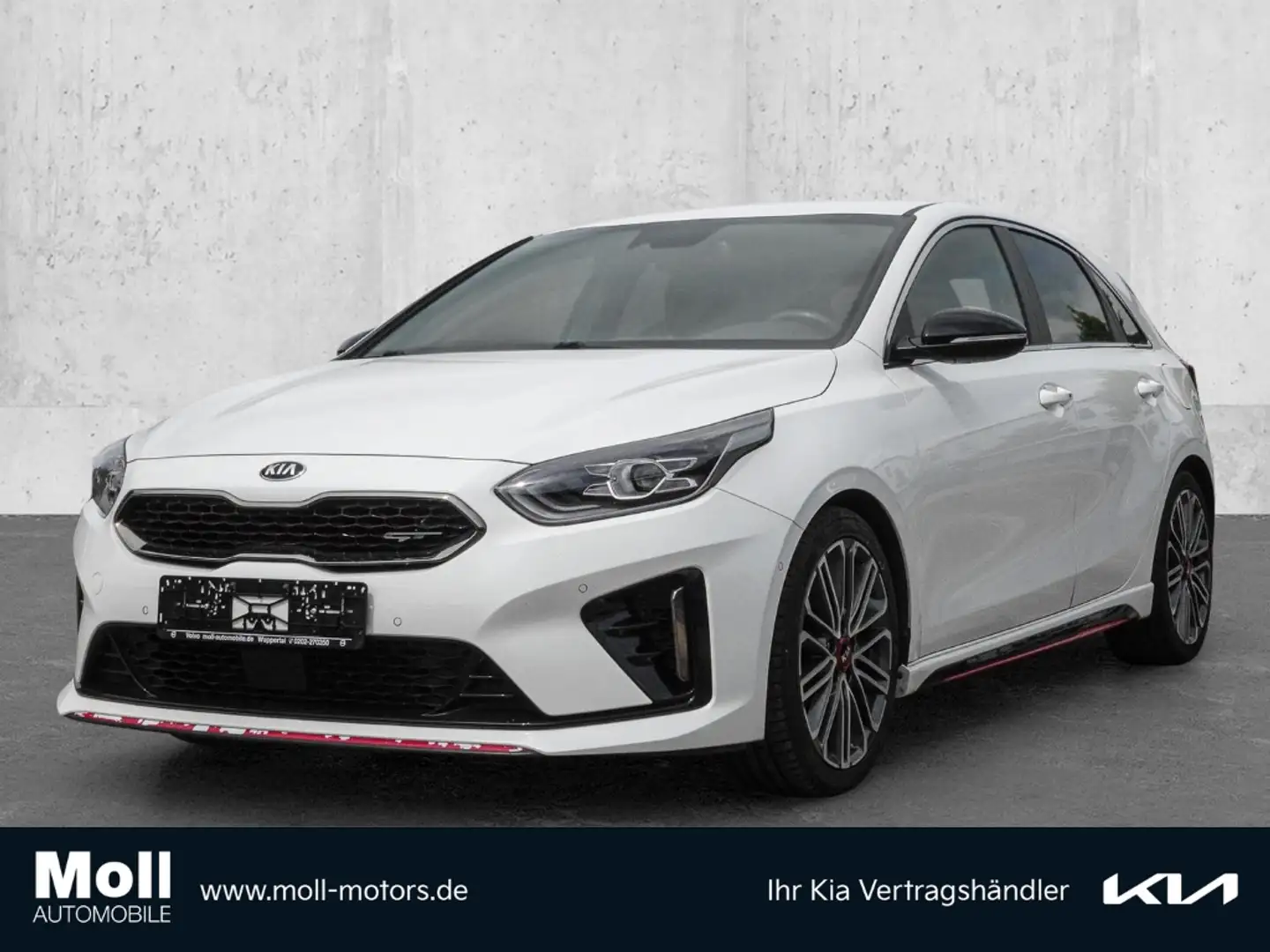 Kia Ceed / cee'd GT 1.6T-GDI EU6d-T Navi Leder Memory Sitze Soundsy Weiß - 1