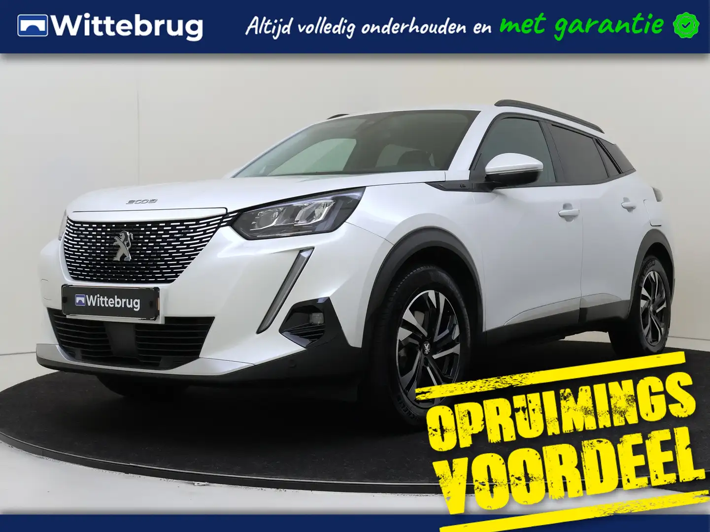 Peugeot e-2008 EV 136PK Allure 50 kWh | UITVERKOOP !!! Wit - 1