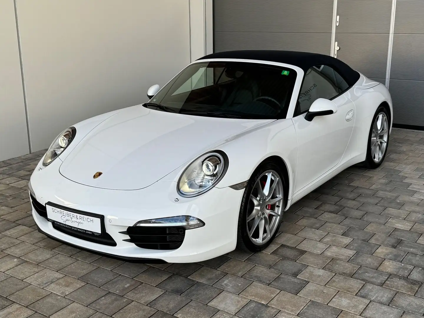 Porsche 991 Carrera S Cabriolet Carraraweiß/Yachtingblau Blanc - 2