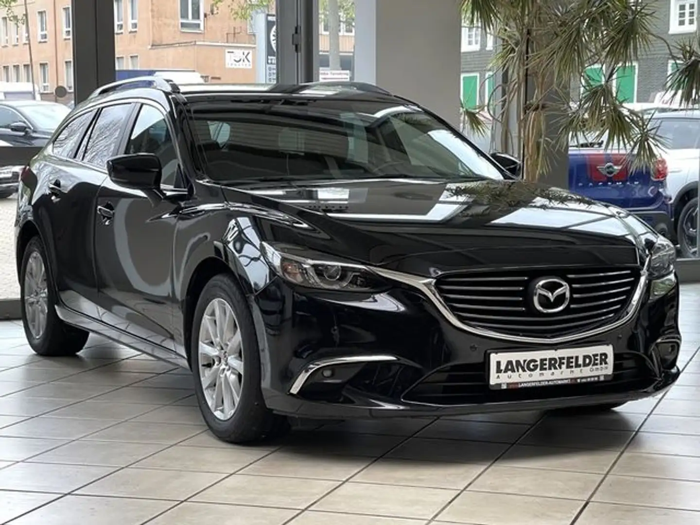 Mazda 6 2.0 Exclusive-Line*TPM*NAV*DAB*SHZ* Black - 1