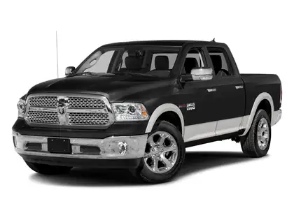 Black 2016 RAM 1500 Pickup Truck Four-Wheel Drive 8-Speed Automatic