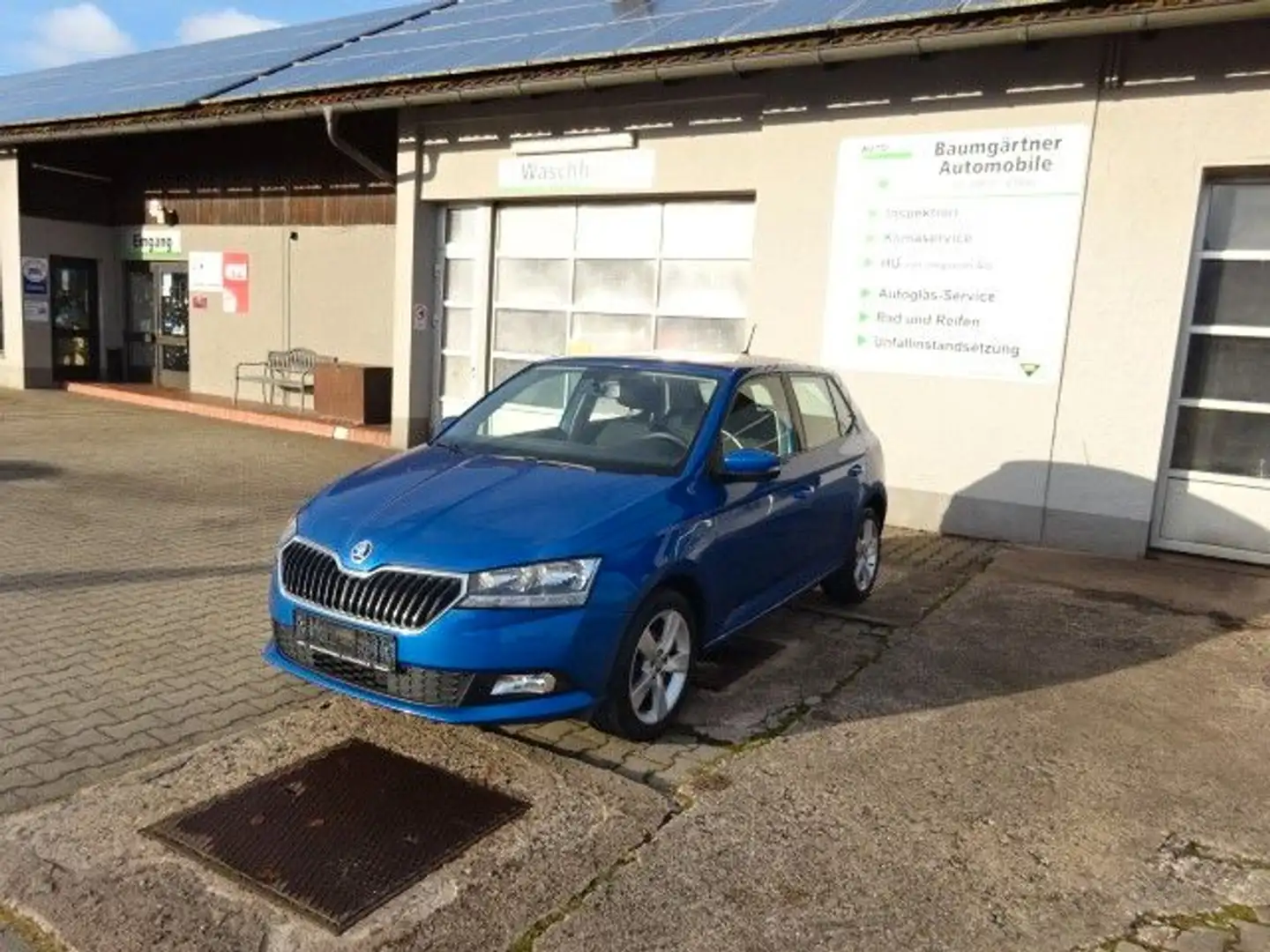 Skoda Fabia 1.0l 55KW--SHZ--PDC--1.Hand Blau - 1