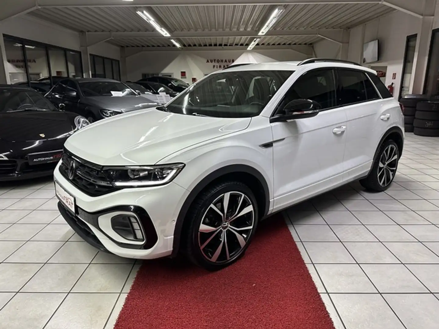 Volkswagen T-Roc R-Line 1,5 l Kamera+LED+Apple CarPlay+Navi Blanc - 1