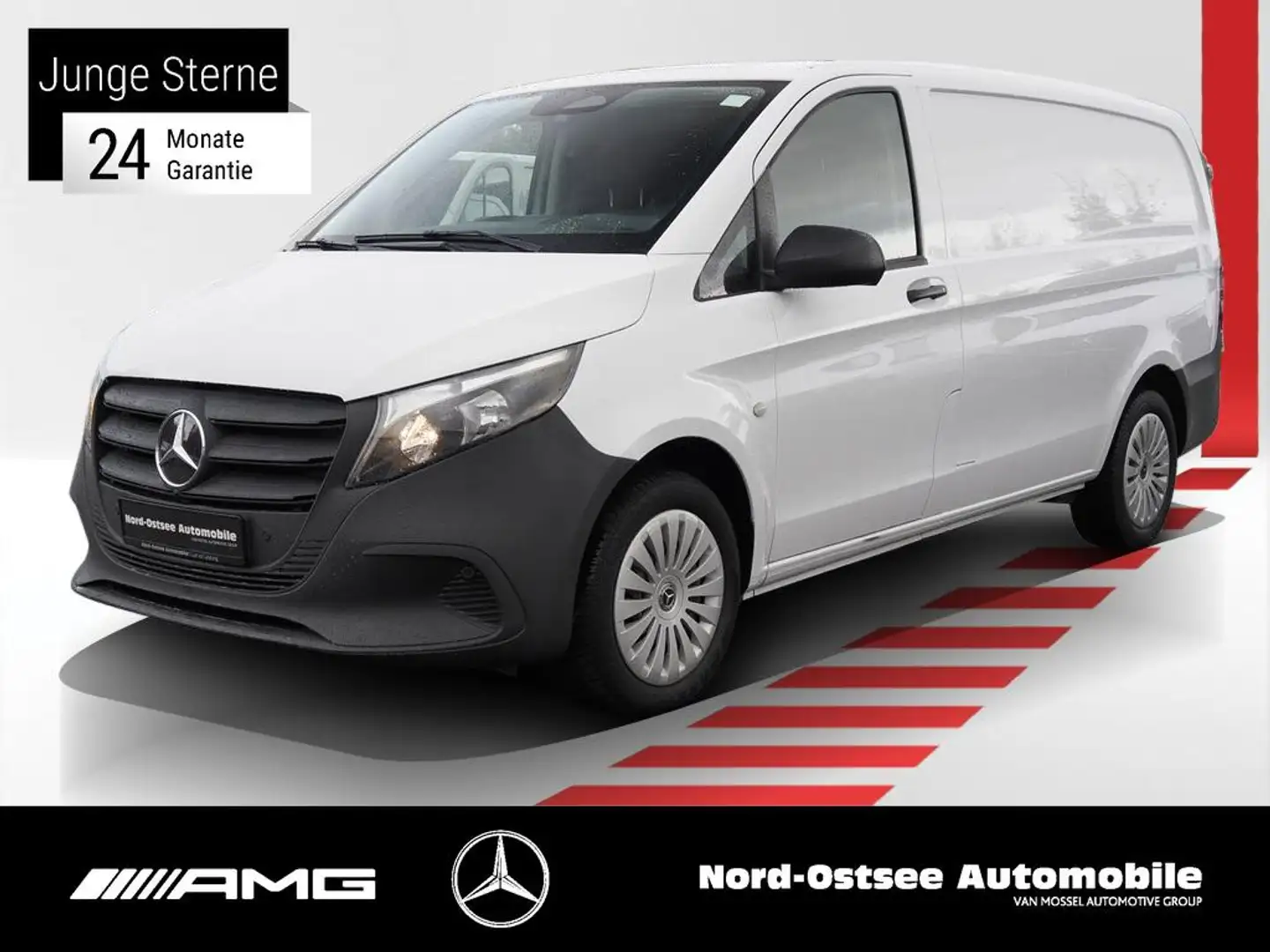 Mercedes-Benz Vito 116 NEUES MODELL AHK KAMERA NAVI MBUX DAB Weiß - 1