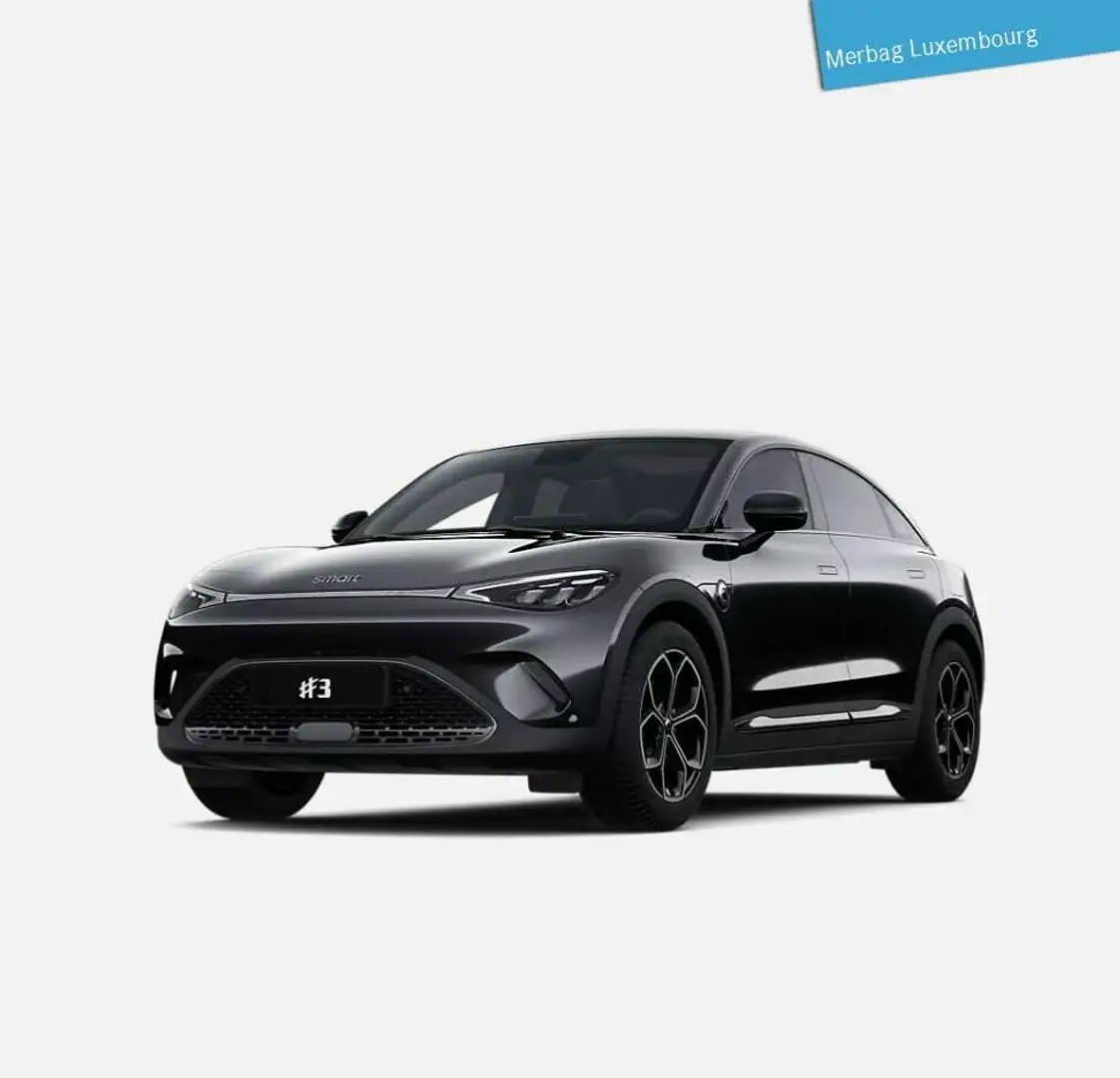 smart #3 #3 PULSE (+3.000 Euro Klimabonus Luxembourg) Zwart - 2