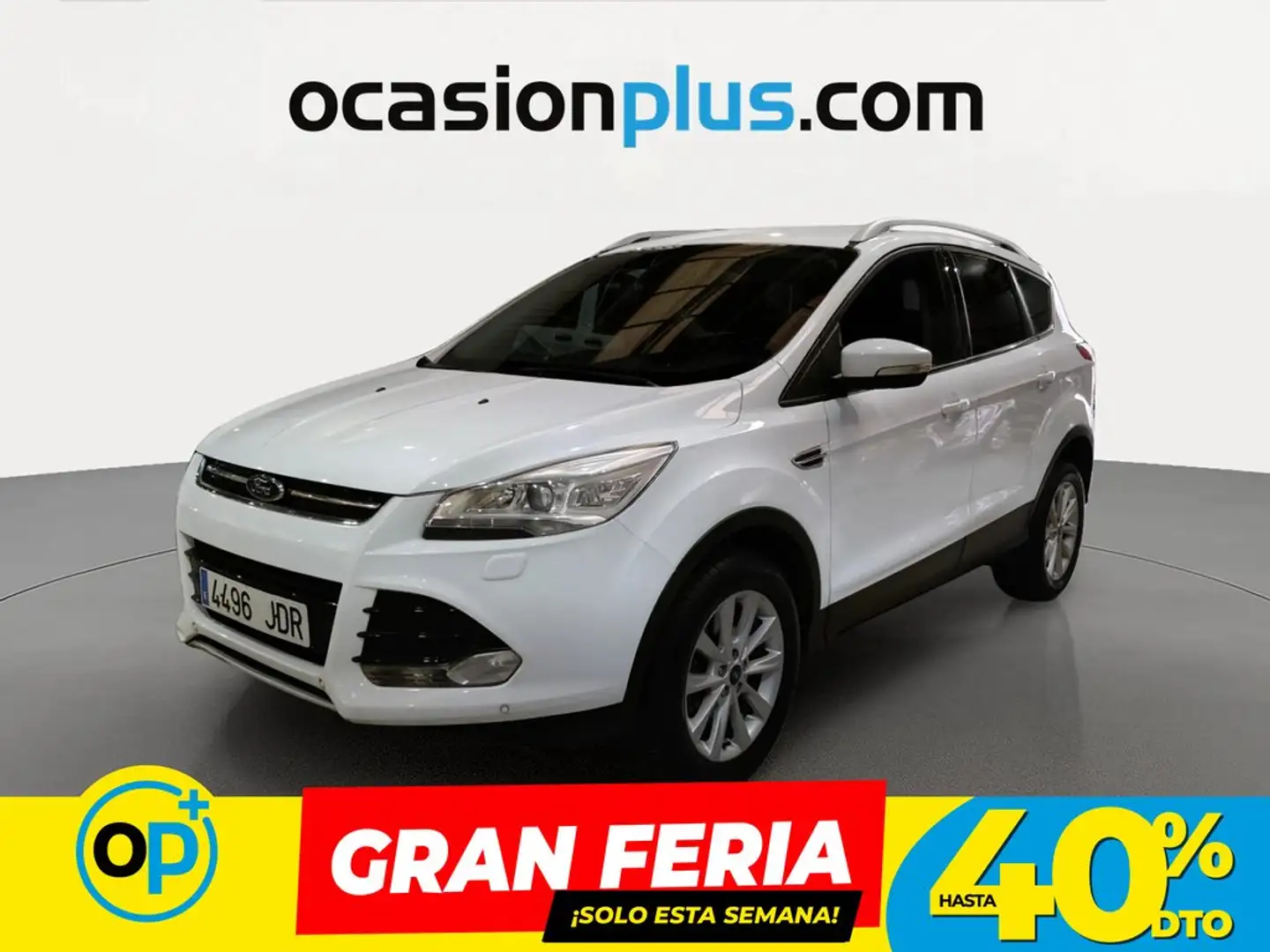 Ford Kuga 2.0TDCi Titanium 4x2 150 Blanco - 1