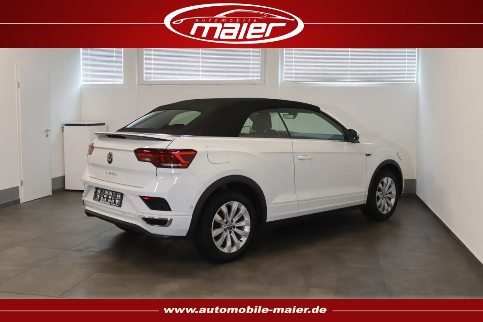 Volkswagen T-Roc Cabrio 1.5 TSI R-Line-NAV-LED-KAMERA-VIRT- Weiß - 2