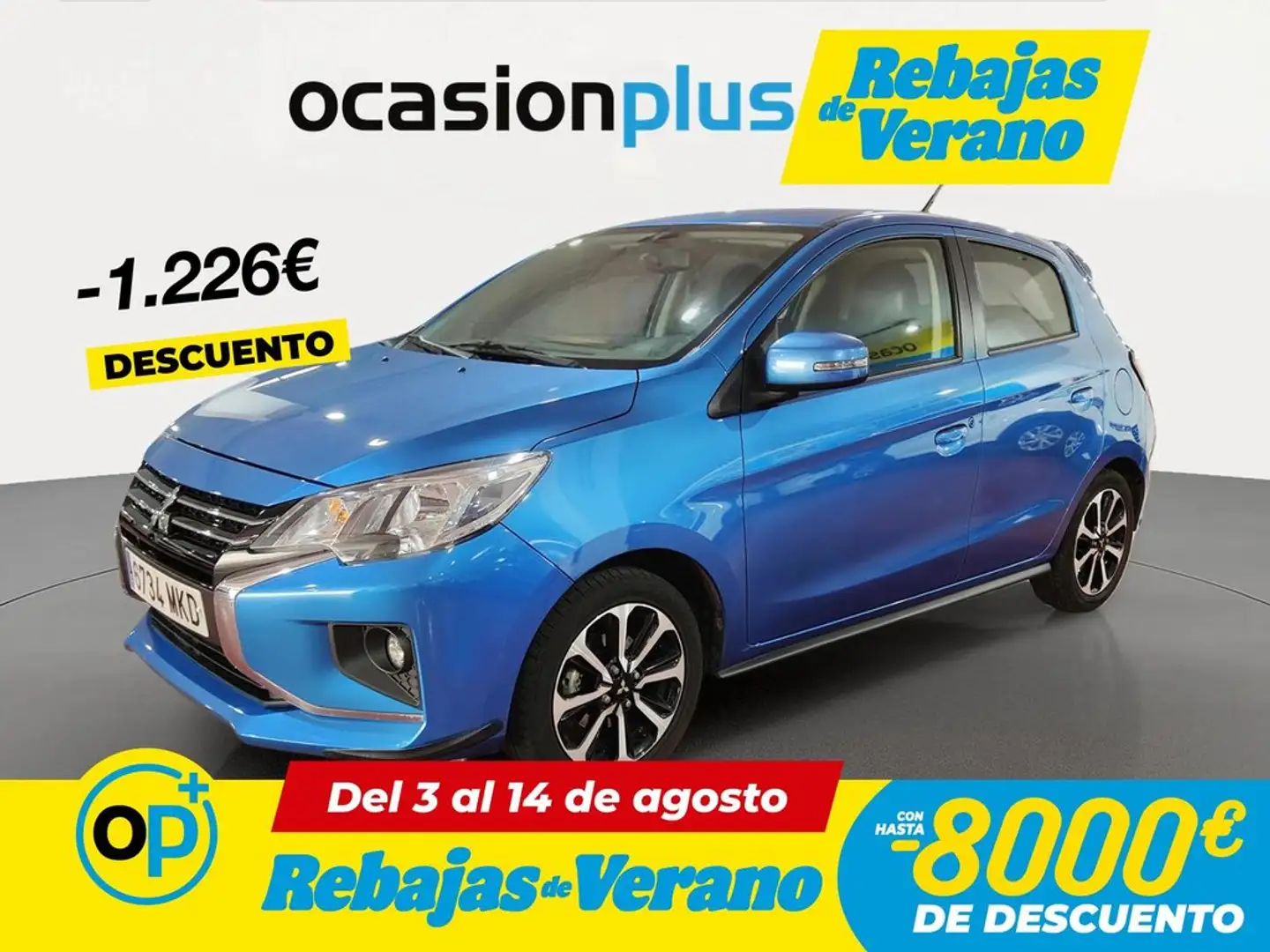 Mitsubishi Space Star 120 MPI Kaiteki Azul - 1