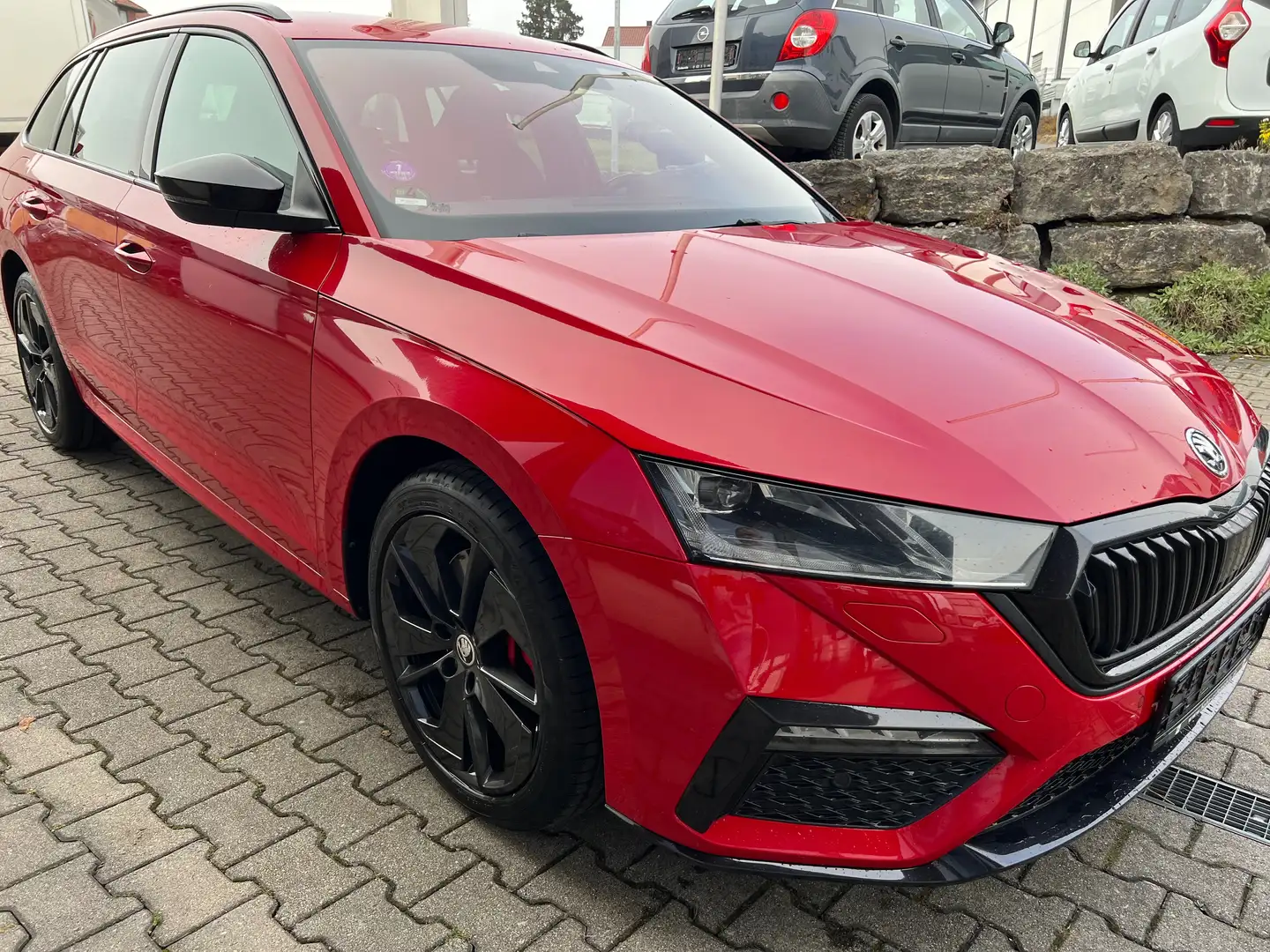 Skoda Octavia RS iV Rot - 2