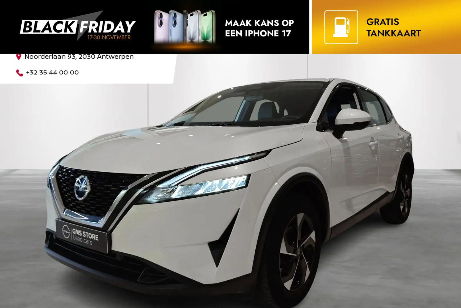 Nissan Qashqai MHEV 103KW Business Edition - incl 2 jaar KARE Wit - 1