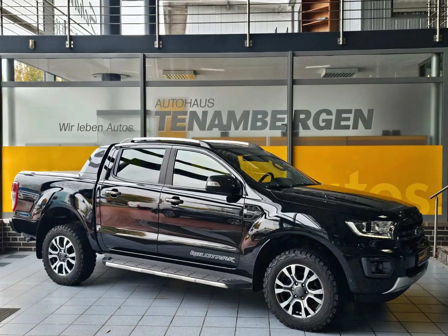 Ford Ranger Wildtrak DoKa 4x4 Standhzg. ACC LED AHK Schwarz - 1