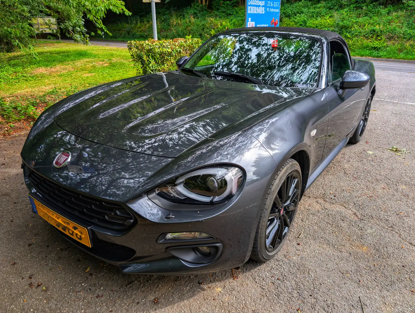 Fiat 124 Spider 124 Spider 1.4 MultiAir Turbo Lusso Gris - 1