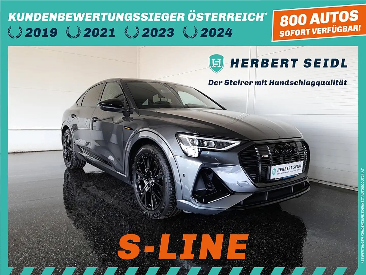 Audi e-tron SB 50 quattro S-LINE *NP: € 89.705,- / 21 ZOLL ... Grau - 1