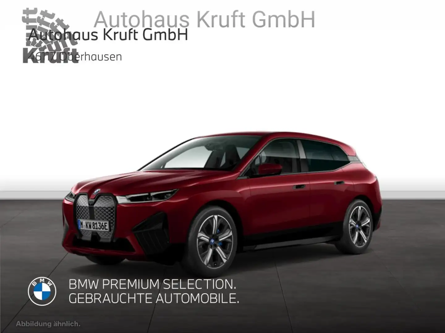 BMW iX xDrive40 SPORTPAKET+AHK+KAMERA+ACC+SOFTCLOSE Rot - 2