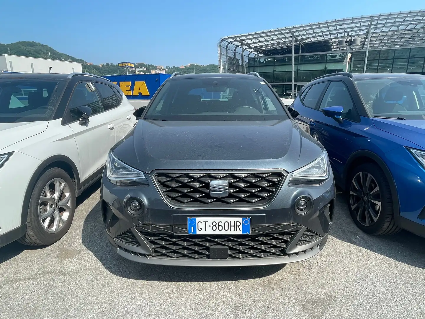 SEAT Arona 1.0 ecotsi FR 95cv Aziendale Grigio - 2