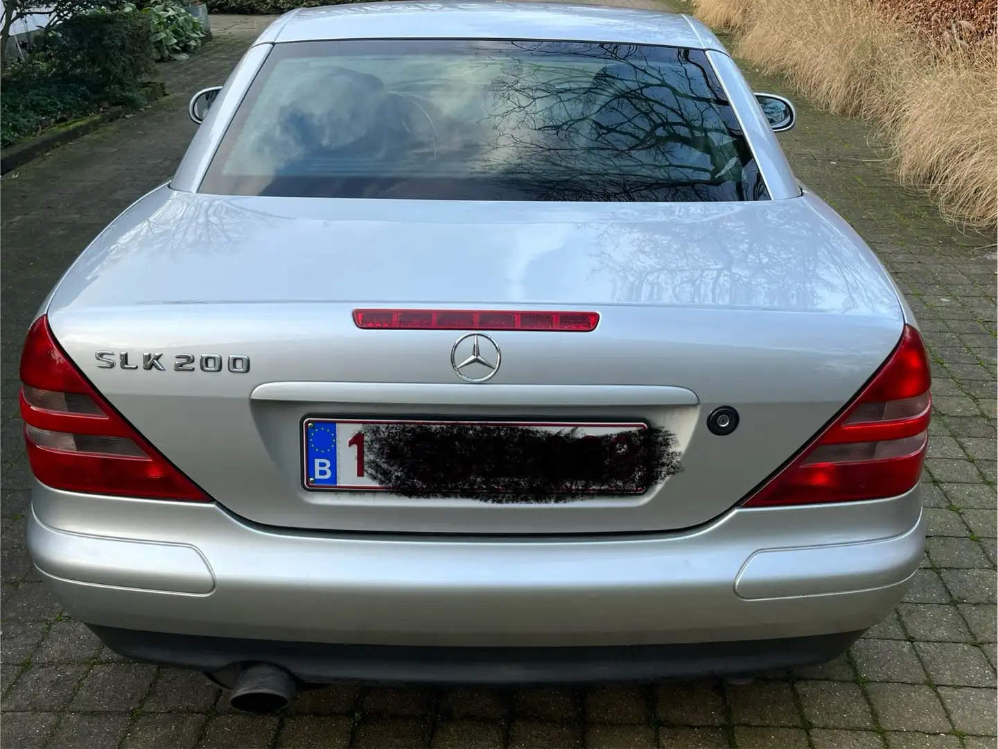 Mercedes-Benz SLK 200 cabrio srebrna - 2